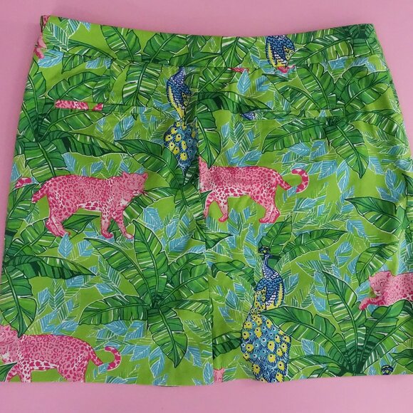 Ralph Lauren Polo Golf Leopard Jungle Print Skort Sample Size 6 - Picture 7 of 15
